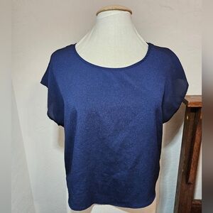 Navy Blue Women's Top